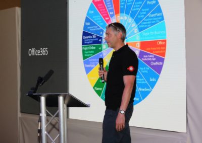 Photo of Ian Chivers from RMS talking at Metro Forum 2019
